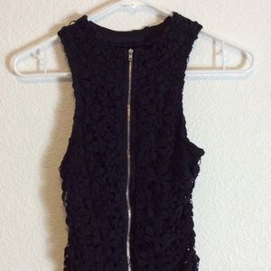 Dressy Black Tank Top